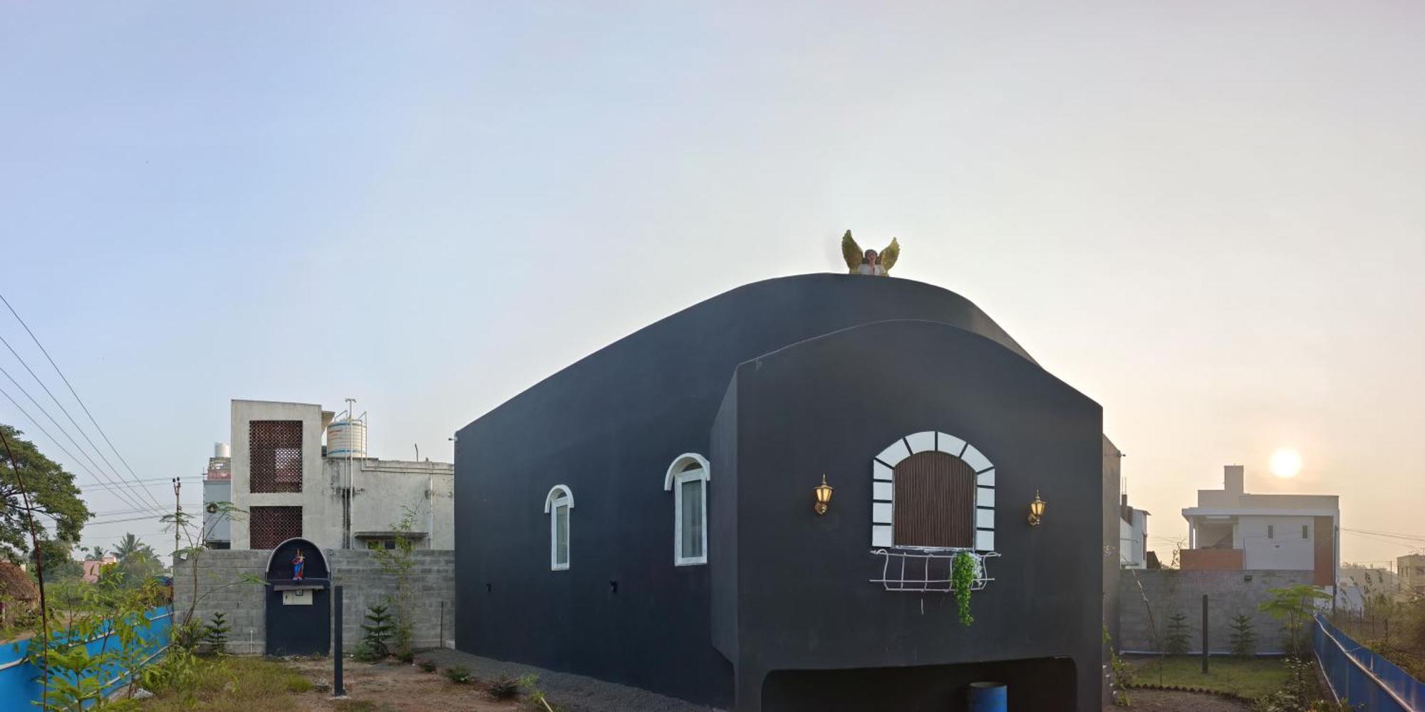 Caveman Guest House Пондичерри Экстерьер фото